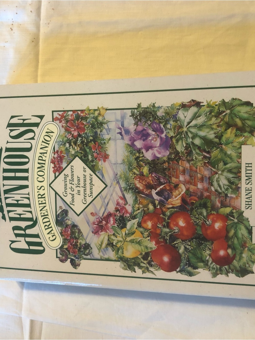 Greenhouse Gardener's Companion Book - White/Cream Cover